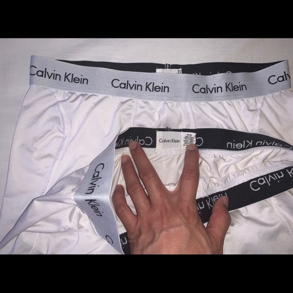 White Calvin Klein Boxer Briefs (MEDIUM) - Picture 3 of 3